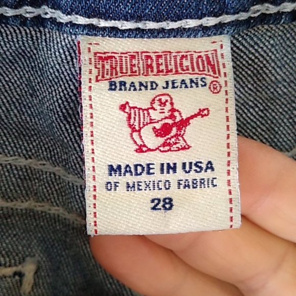 True Religion Women's Bootcut Jeans Johnny Size 28 - Picture 6 of 9